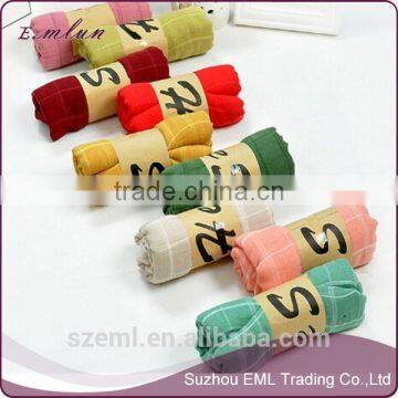 OEM Design Cheap Plain Cotton Scarf/infinity Scarf