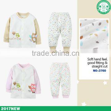 Wholesale 2017 Unique Baby Names Children Clothing,baby Clothes 2 Pieces With High Quality photo-3