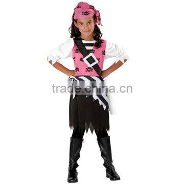 Promotion Halloween pirate costume baby clothing