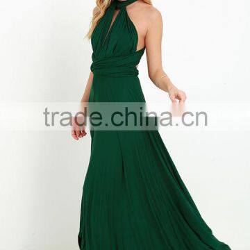 Forest Green Maxi Dress photo-2