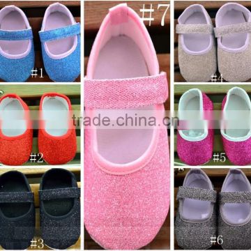 Baby shoes crib shoes glitter shoes glitter baby whoes baby mary janes sparlkle baby shoes