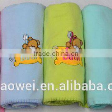 New 2016 China Supplier Animal Embroidered Baby Blanket photo-2
