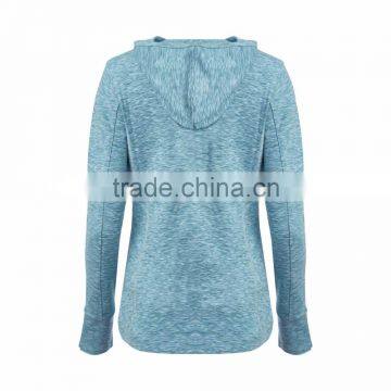 Wholesale Price Woman Dry Fit Slim Stretchy Gym Pullover Hoodie photo-2