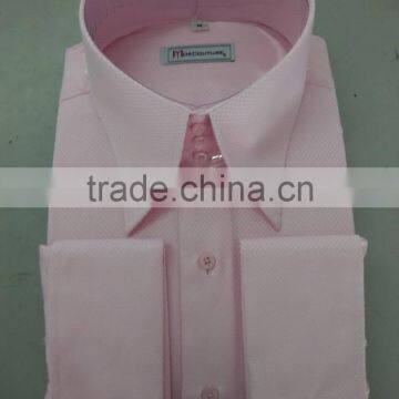 High Collar French Cuff Men Shirts photo-2