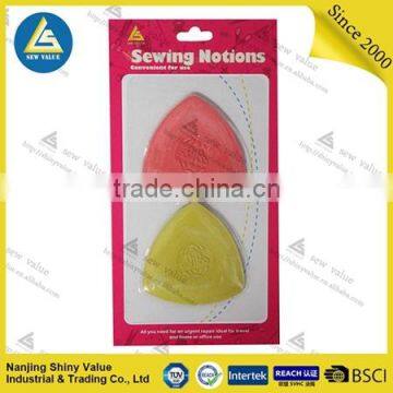 Rectangle shape assorted colors tailors marking chalk for fabric cutting marker