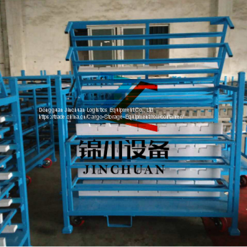 Standard Automobile Spare Parts Storage Warehouse Racking Blue ISO