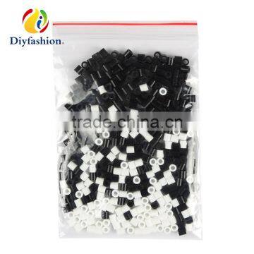 Diyfashion 5mm Hama Perler Fuse Beads Zebra Set With Puzzle Iron Paper and Twezzer Hama Beads Toys for Kids 18095 photo-3