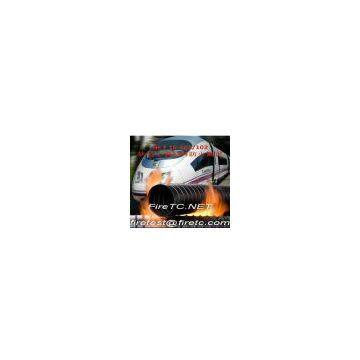 NF F16-101/102 Fire Resistance Test for Railway Vehicles