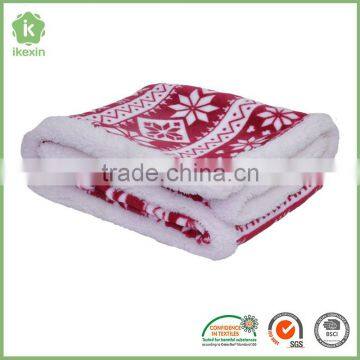 Korean Warm Custom Printing Fleece Blanket