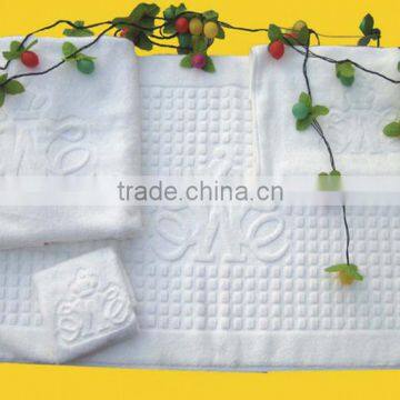 Wholesales cotton floor towel bath mat