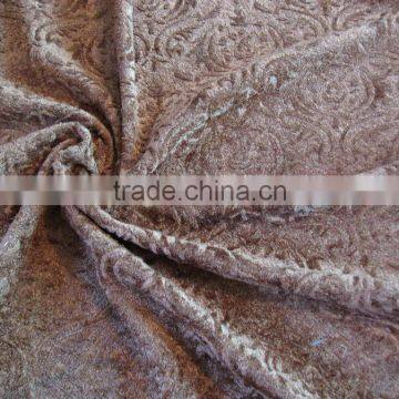 2014 New arrived fashion design brushed ant velvet for sofa,sofa upholstery velvet