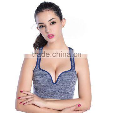 Sports Bra Women Fitness Yoga Padded Push Up Breathable Gym Bra