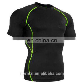 High quality Moisture-wicking mans compression clothing for sports