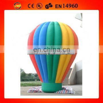 Hot sell inflatable advertising ground balloon/cold air balloon