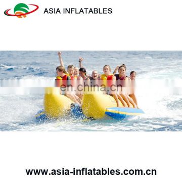 Inflatable Aqua Surfing Water Banana Boat , Towable Banana Boat Tube