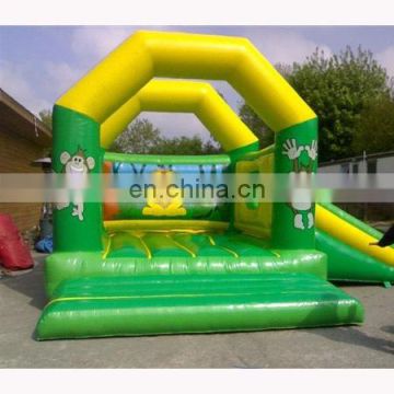 Inflatable monkey bounce Slide,Inflatable wild animal Jump, jungle combo