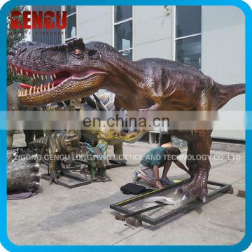 Playground Decoration Fiberglass T Rex Dinosaurs