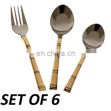 6 Pcs Non-stick Cookware Sets&New Stainless Steel Kitchenware