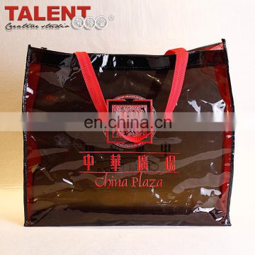 High Quality Customized printed pvc bag transparent With Custom Logo