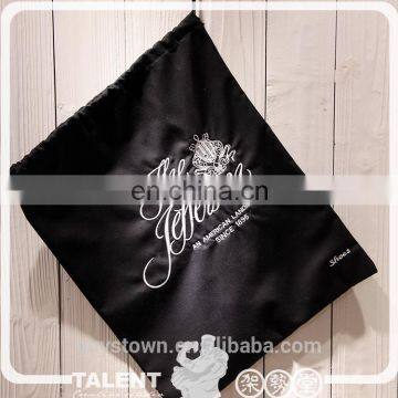 Custom Embroidery Logo Cloth Drawing String Bag For Promotion photo-4