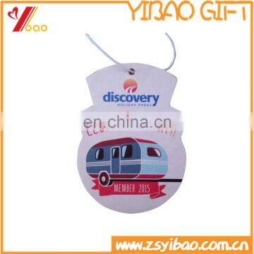 Cheapest paper car air freshener,car air freshener for promotion