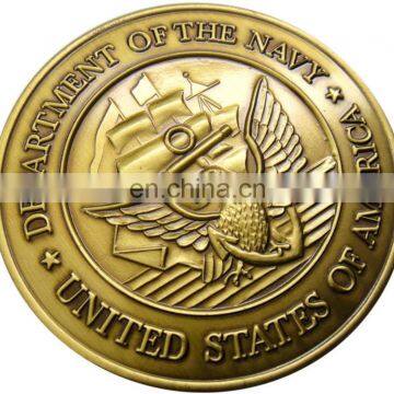 department of the navy metal military challenge coins