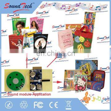 Logic ICs Type Programmed Sound Module and Fiber Optics for Magainze Insert photo-5