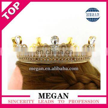 Princess Rhinestone Tiara Beauty Pageant Crowns Bride Jewelry Hair Accessories Tiara photo-4
