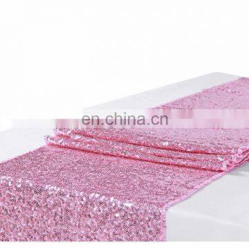 12*108inch silver golde rose gold sequin table runner for banquet