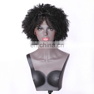 Alibaba express hair Lace Front Wig afro kinky human hair wig