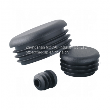 Furniture Feet Fencing Tube Chair Plastic Insert End Cap Stainless Steel Pipe End Cap photo-2