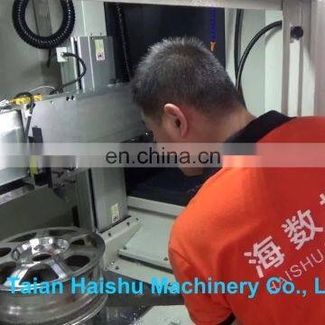 Vertical Automatic CNC Alloy Wheel Repair Lathe CKL-35