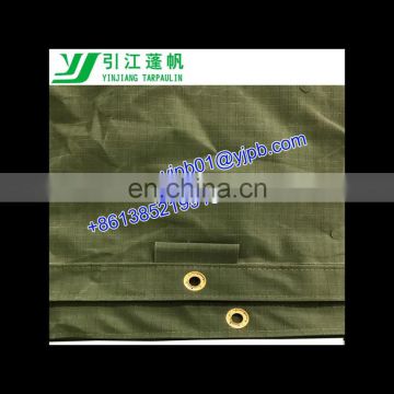 14OZ Duck Green polyester/cotton canvas tarpaulin