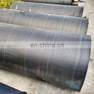 Anti UV Recycled pp Woven Weed Control Fabric / UV Protection Virgin PP Landscape Fabric