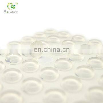 Self-adhesive clear rubber feet pads adhesive bumper rubber pad glass pad