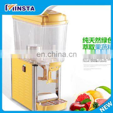 Mixing and Spraying Cold Juice Dispenser Refrigerated Beverage Dispenser