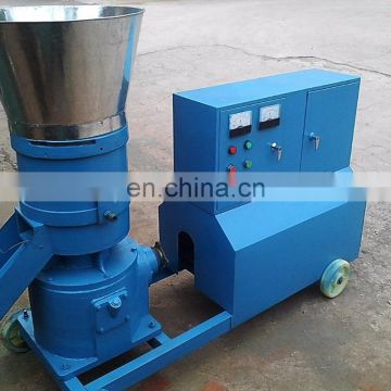 Hot sale in Europe flat die bamboo sawdust pellet making machine/biomass pellet extruder forming machinery