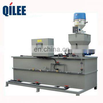 Flocculant liquid mixing dosing system