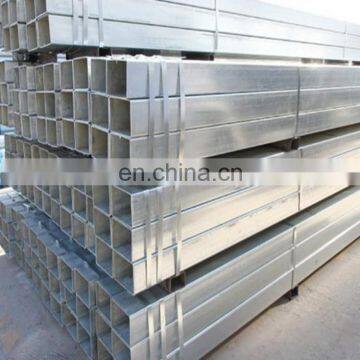 Hot Dipped Galvanized Welded Rectangular / Square Steel Pipe / Tube / Hollow Section