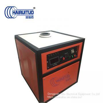 High Frequency Gold Melting Furnace HT-25KW Molten Silver Furnace Noble Metal Melting Furnace Crucible of High Purity Graphite