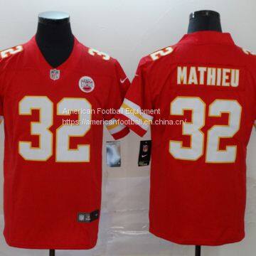 Kansas City Chiefs #32 Mathieu Red Jersey