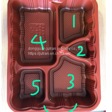 New Style Disposable Plastic Lunch Box Fast Food Containers, Food Packaging Box With Lid photo-3