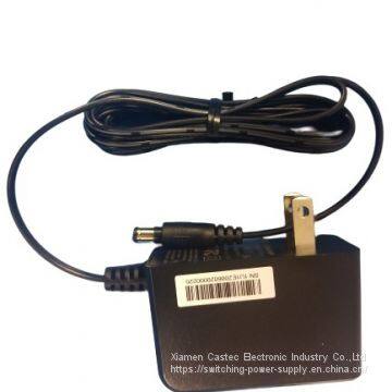 Meic AC/DC Power Adapter 12W DoE VI Fixed Pin Adapter