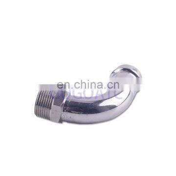 304 pipe joint press fit fittings male thread adapter DN15/20/25/32/40/50 elbow 90 degree stainless steel sanitary fittings