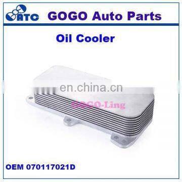 GOGO Oil Cooler for VW OEM 070117021D / 070 1170 21D 8MO376797031 113789 0718039 V15606017, V15606017