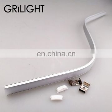 Grilight 6063 extrusion led strip light curved aluminum profile