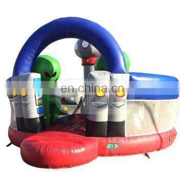 hot sale alien space station inflatable bouncer bouncy jumping castle bounce house combo