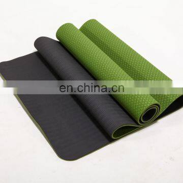 SGS REACH Confirm Non Slip Custom Print ECO TPE Yoga Mat photo-3