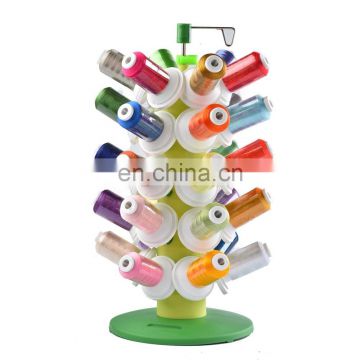 Green 30 Spools Thread Stand Stack'in Stitch Thread Tower Thread Rack