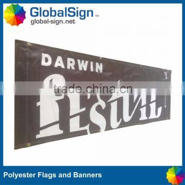 Polyester Material and Printed Type Street Banners photo-2